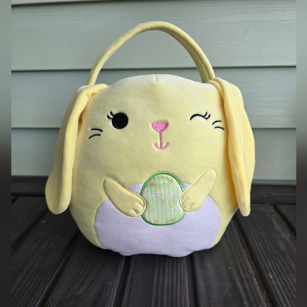 Easter Bunny basket Squishmallow